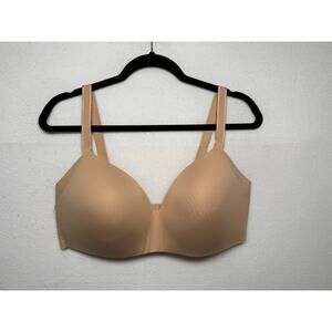 Knix Wing Woman Contour Wireless T-Shirt Bra, Warm Sand, 40DD